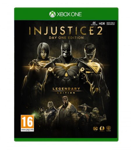 خرید بازی xbox one - Injustice 2 Legendary Edition Day One Limited Steelbook Edition